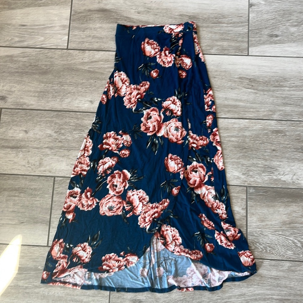 Floral Maxi Skirt
